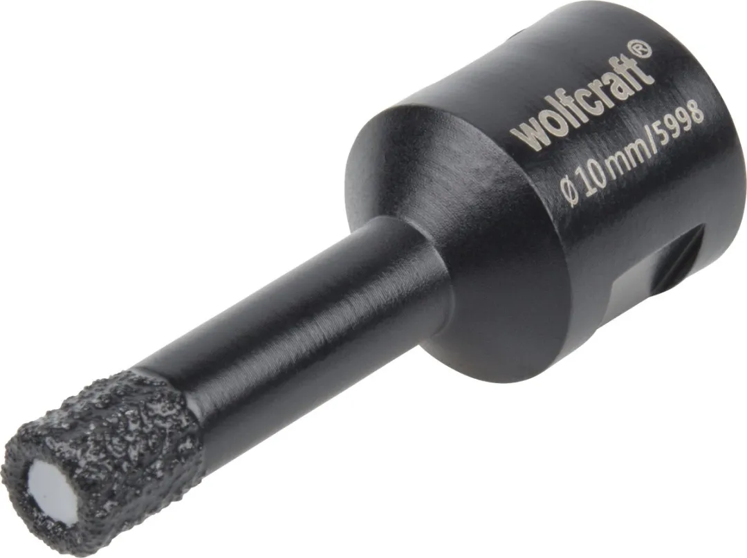 Wolfcraft Diamantboor 10mm 5998000