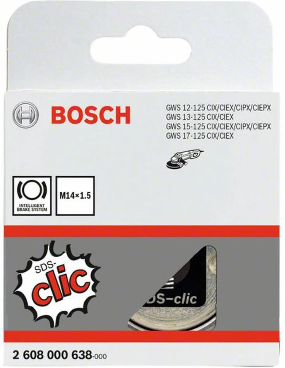 Bosch SDS-Clic M14x1,5 Boormachinebit - Metaal