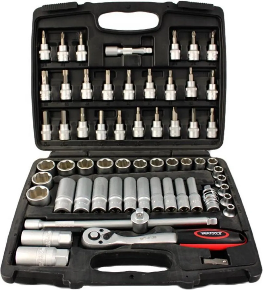 Weber Tools 61-delige 3/8'' Doppen Set