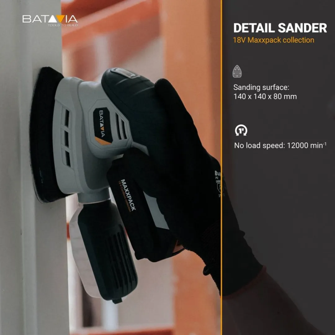 Batavia 18V Accu Multi-Schuurmachine EC1_7063093 - 12.000 r/min