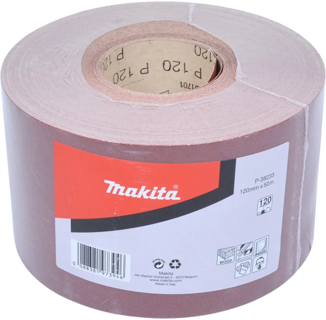 Makita Schuurpapierrol K120 120mm x 50m