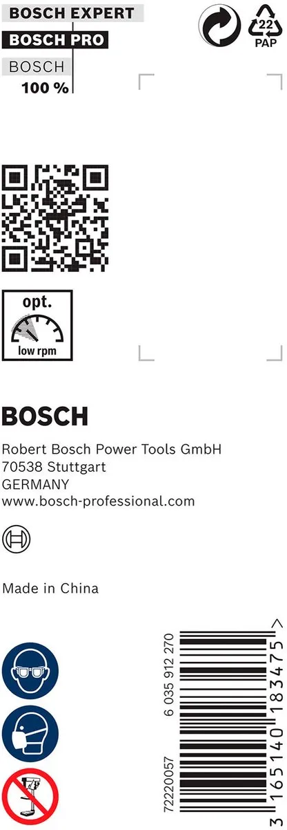 Bosch Professional Slangenboor 235x30mm Hout - 2608597638