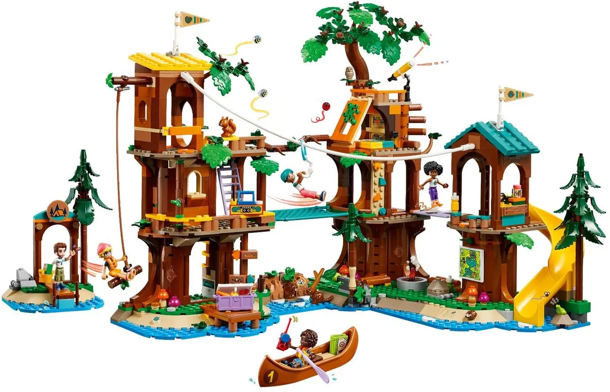 LEGO Friends Avonturenkamp Boomhut 42631 - 1128 Stukken - afbeelding 6 van 6