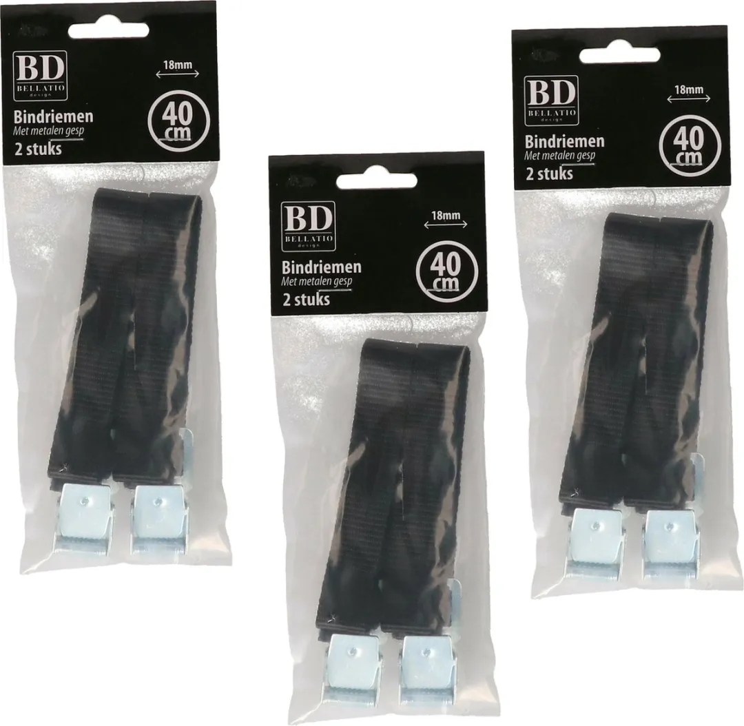 Bellatio Design Spanbanden 6 Stuks