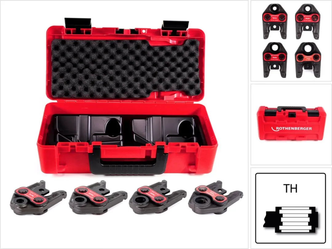 Rothenberger TH 16-20-26-32 Pressbacken Set