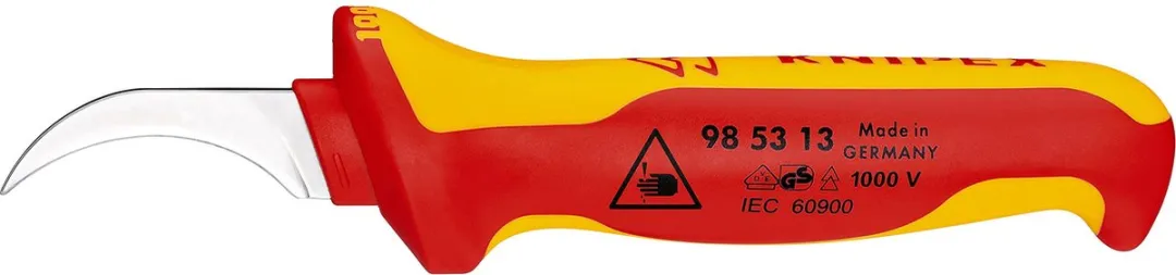 Knipex 98 53 13 Ontmantelingsmes Sikkel 190mm VDE