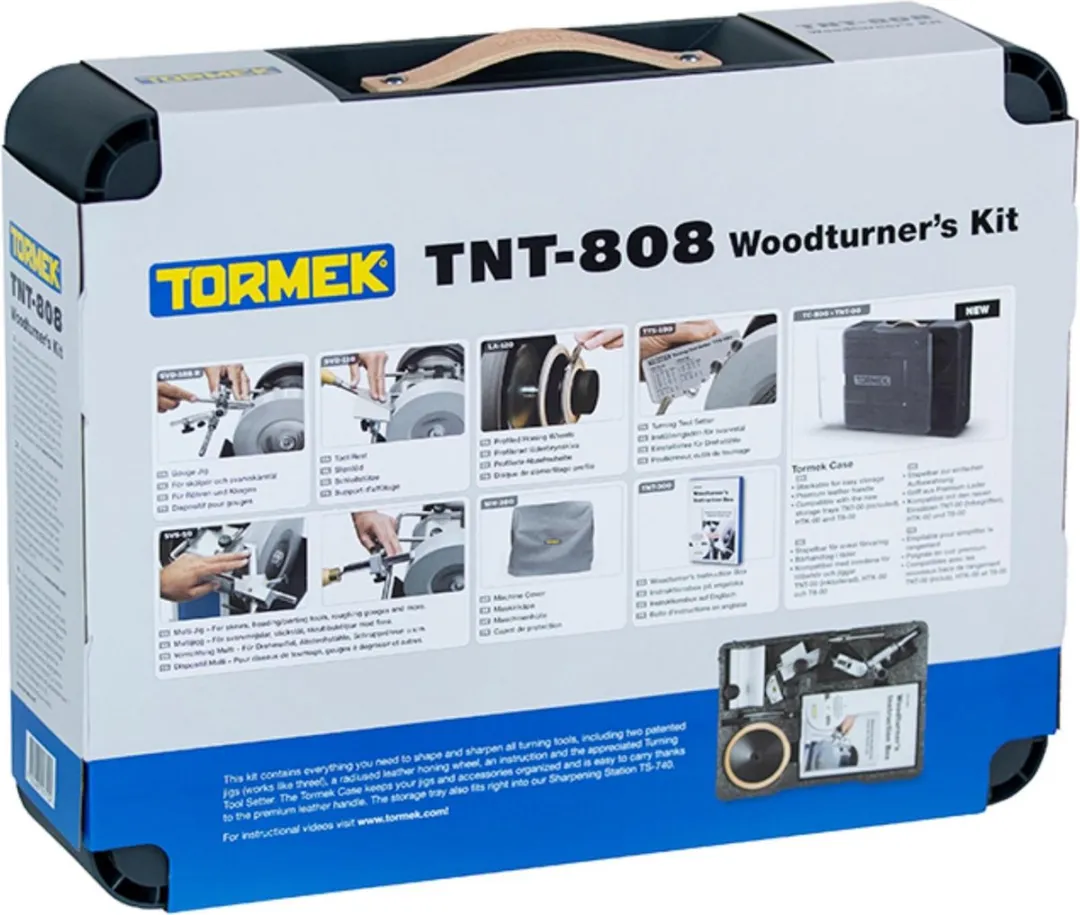 Tormek Complete Houtdraaiset TNT-808 - Metaal/Hout
