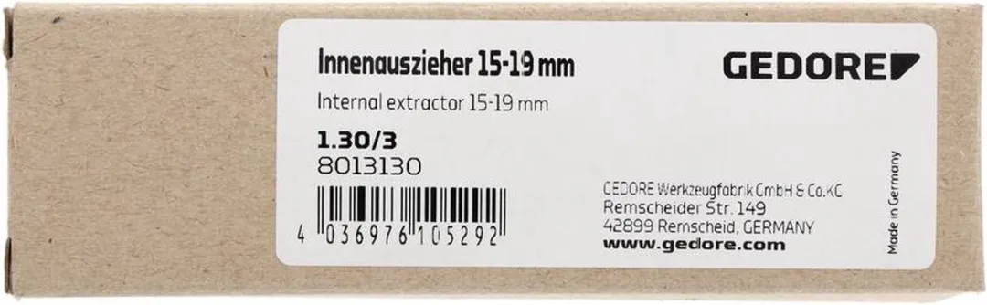 Gedore 8013130 Poelietrekker 15mm