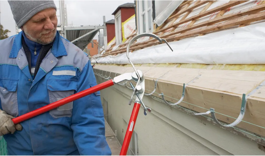 Bessey Erdi D396 Kanaalbuigtang - Rood/Zilver