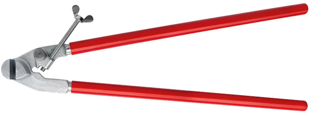 Bessey Erdi D396 Kanaalbuigtang - Rood/Zilver