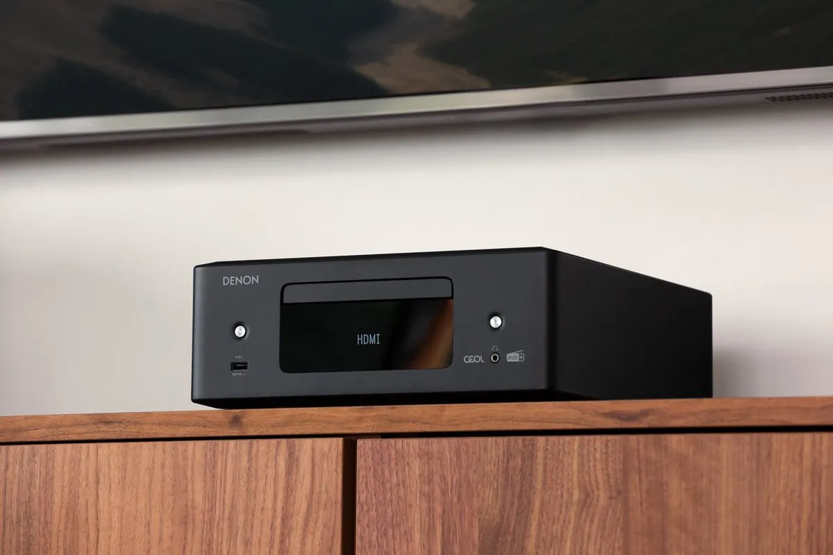 Denon RCDN-12 DAB+ CD-Speler - Zwart - afbeelding 6 van 6