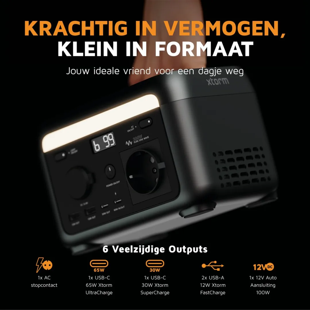 Xtorm Portable Powerstation 200W - 102.4Wh