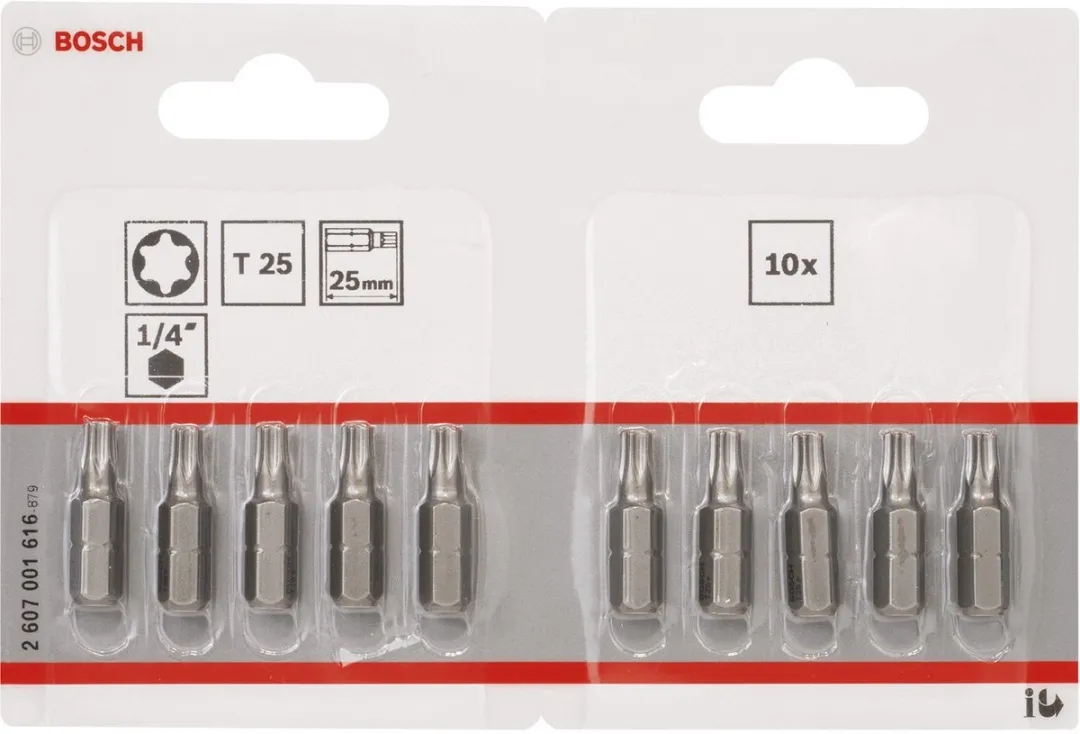 Bosch Bit Extra-hard T25 25mm - 1 Stuk