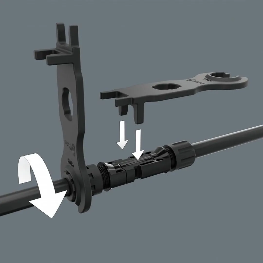Wera MC4 Montagesleutelset - 2 Stuks