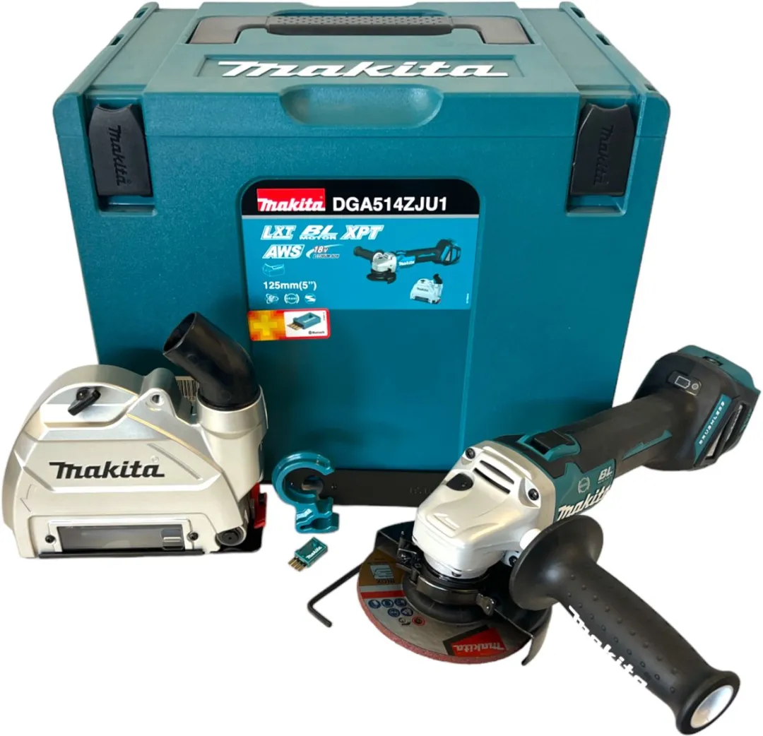 Makita DGA514ZJU1 Haakse Accuslijper 125mm