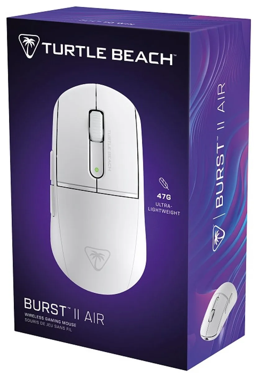 Turtle Beach Burst II TURA41.BX.GANB Gamemuis - Draadloos Wit - afbeelding 6 van 6
