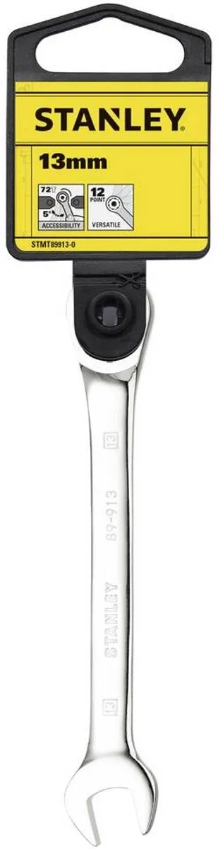 Stanley STMT89913-0 Steek-ringratelsleutel 13mm