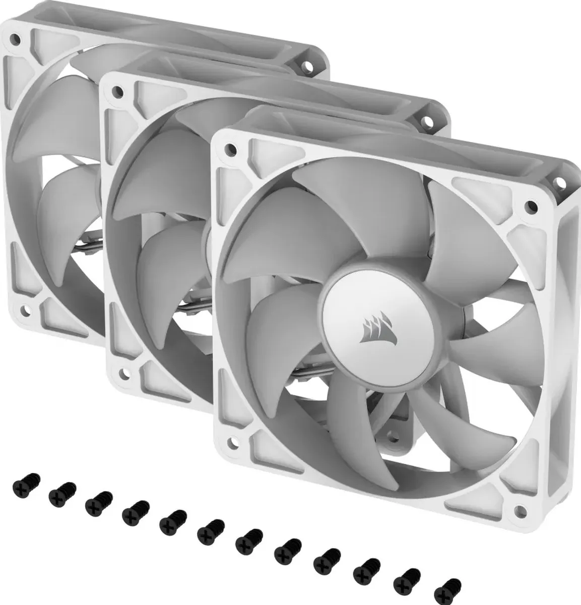 Corsair RS120 ARGB Ventilator 120mm - 3 Stuks - Wit