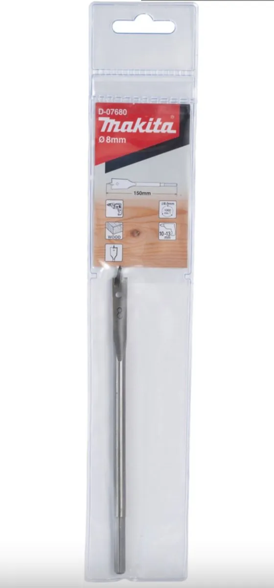 Makita Vlakfreesboor D-07680 8x150mm - Hout