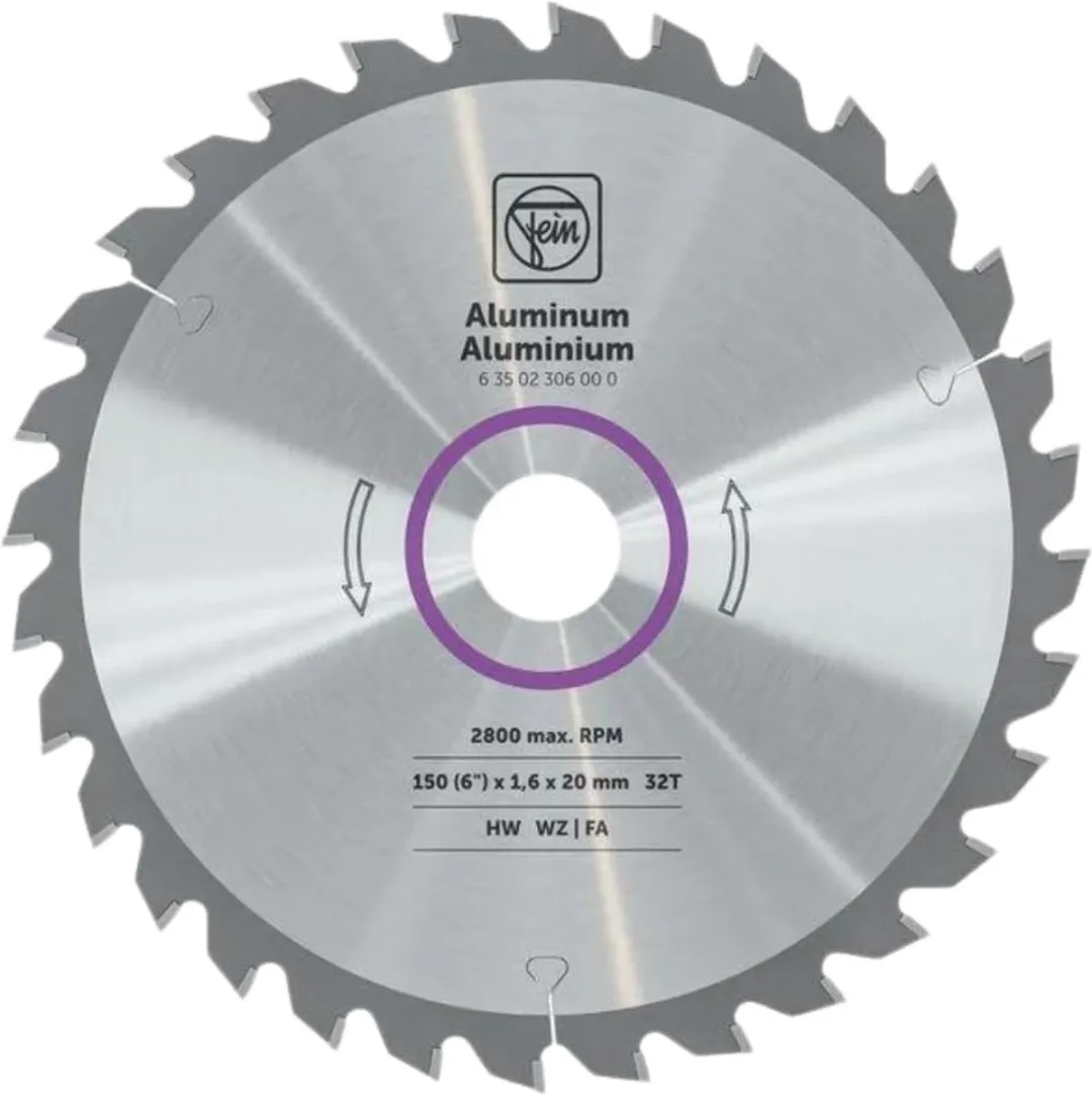 Fein 63502306000 Cirkelzaagblad Aluminium