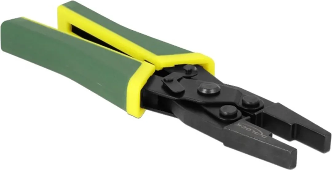 Delock Parallelle netwerk tang 11-32mm - Groen/Zwart/Geel