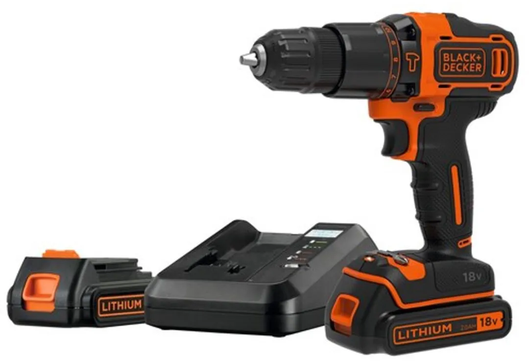 BLACK+DECKER BDCHD18 Accuboormachine 18V