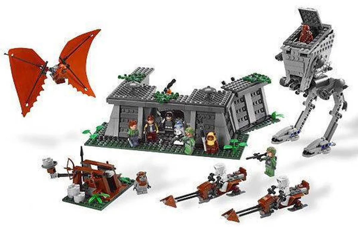 LEGO Star Wars The Battle of Endor 8038 - 842 Stukken - afbeelding 2 van 5