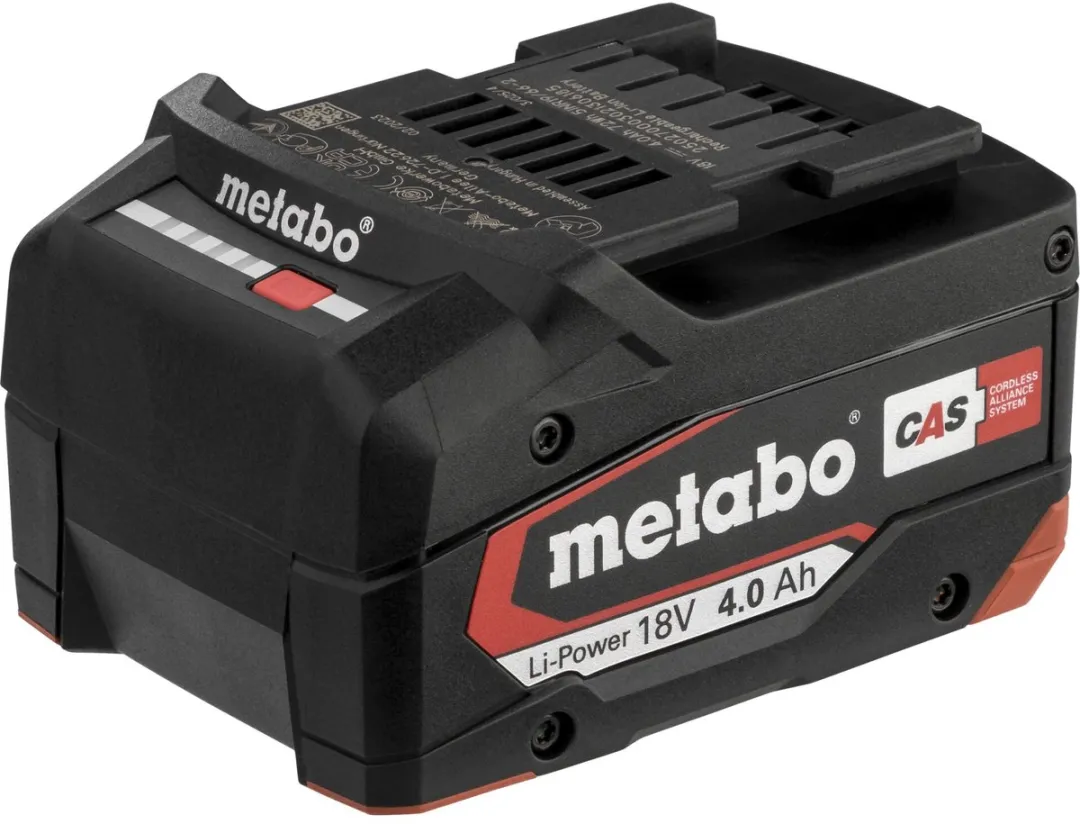 Metabo 625027000 18V Li-Power Accu 4,0Ah - 1 Stuks