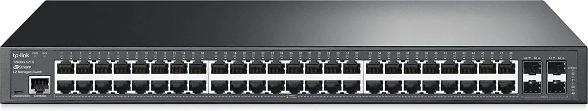 TP-Link TL-SG3452 Managed Netwerk Switch - Zwart