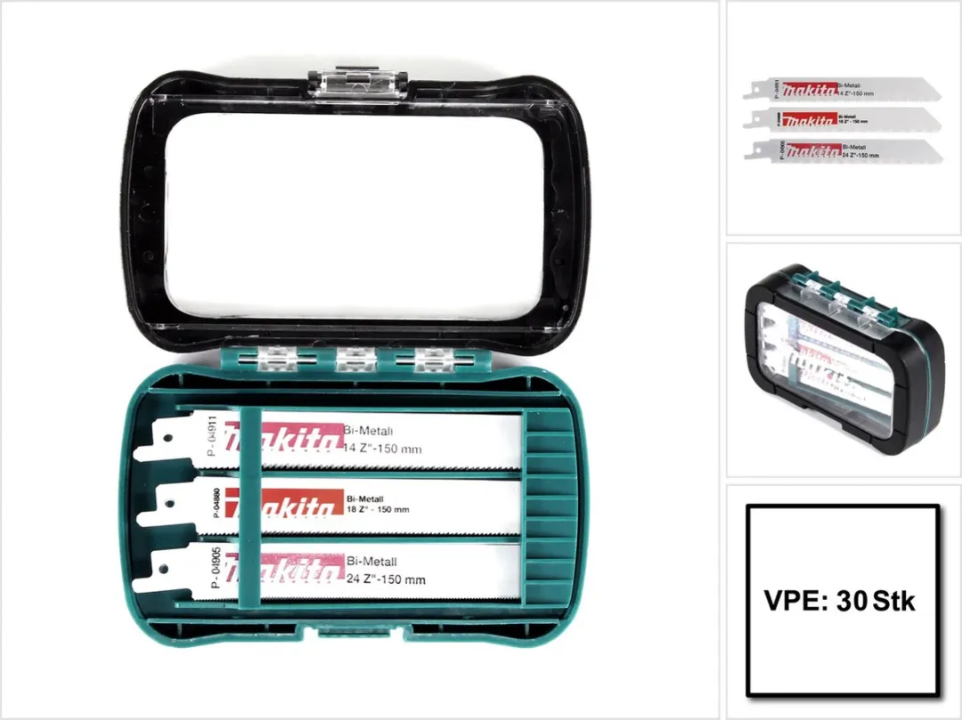 Makita P-81290 Reciprozaagbladen