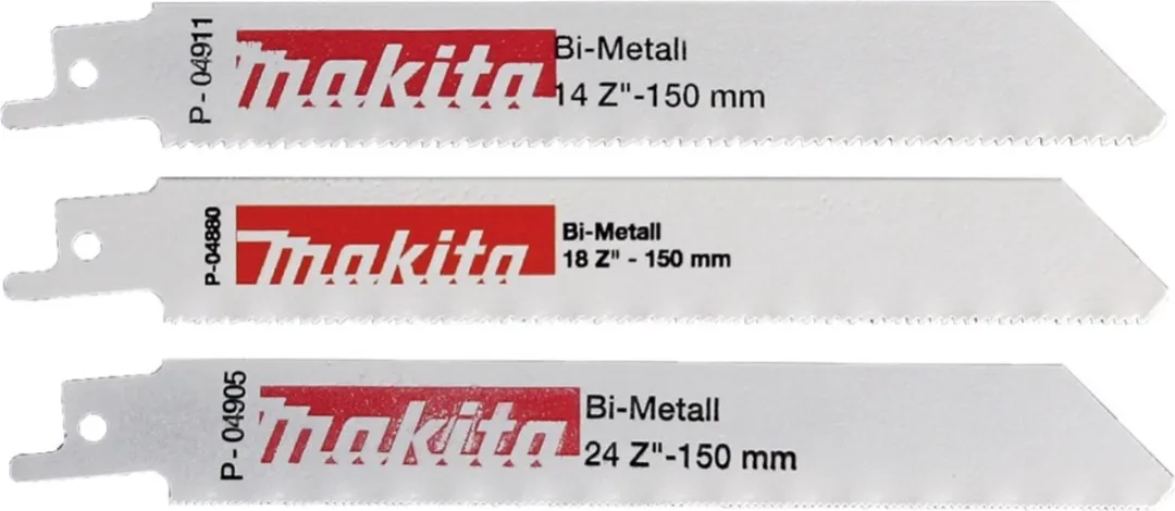 Makita P-81290 Reciprozaagbladen - 30 Stuks - Metaal