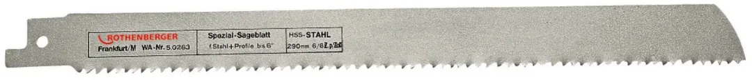 Rothenberger Buiszaagblad 290x25x1,6mm