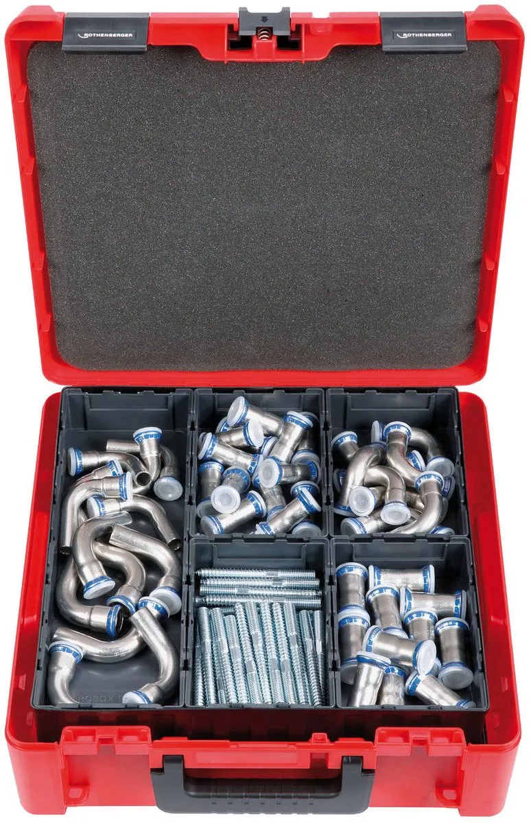 Rothenberger ROCASE 4414 ROBOX B235 - Rood - 12 Stuks