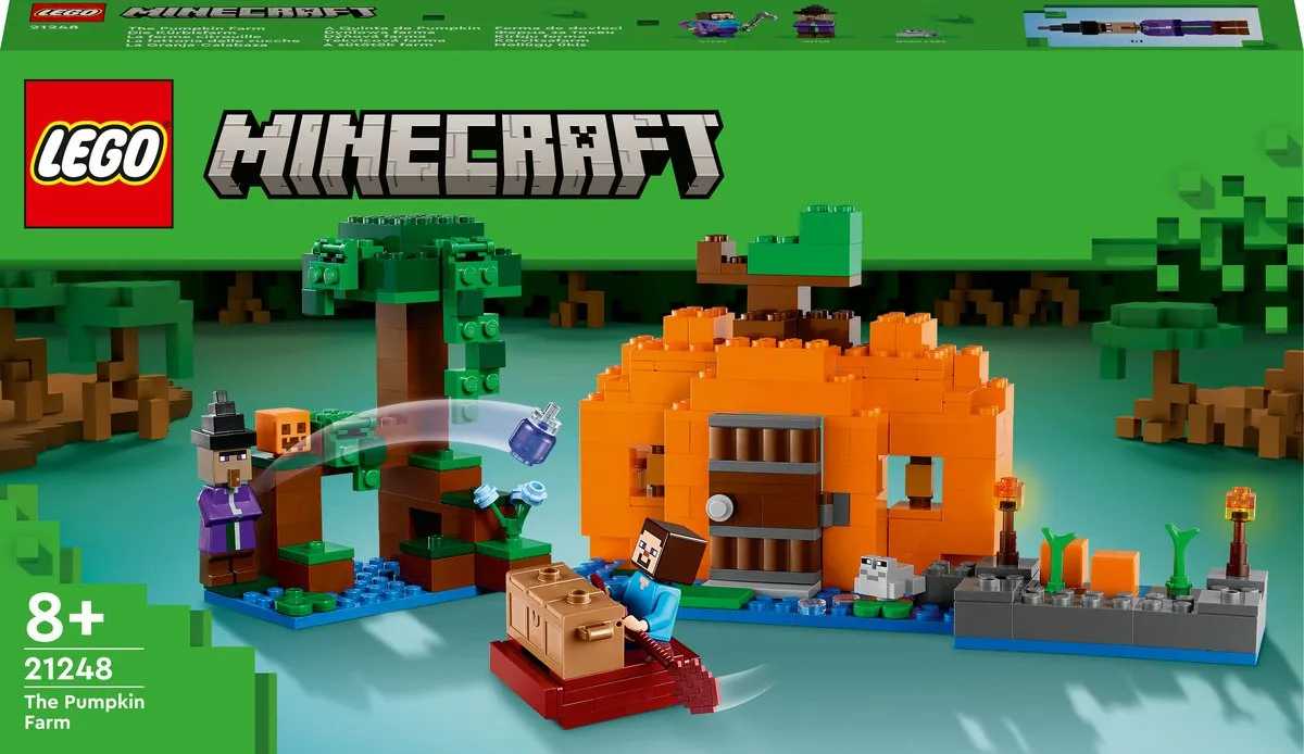 LEGO Minecraft De Pompoenboerderij 21248