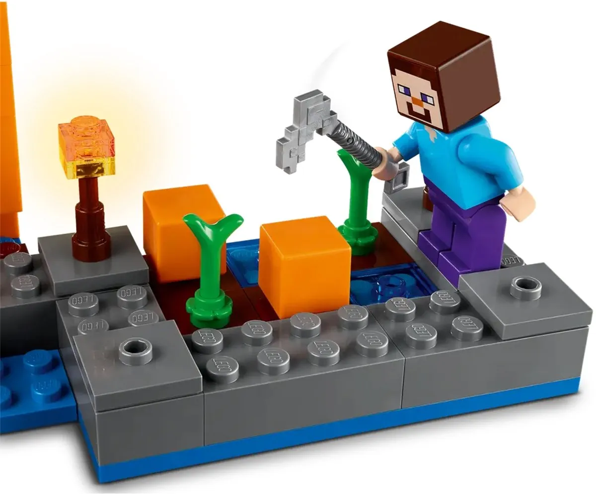 LEGO Minecraft De Pompoenboerderij 21248 - 257 Stukken