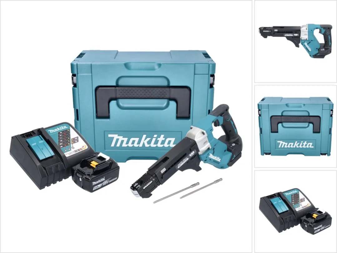 Makita DFR 551 RT1J Accu-magazijnschroevendraaier 18V