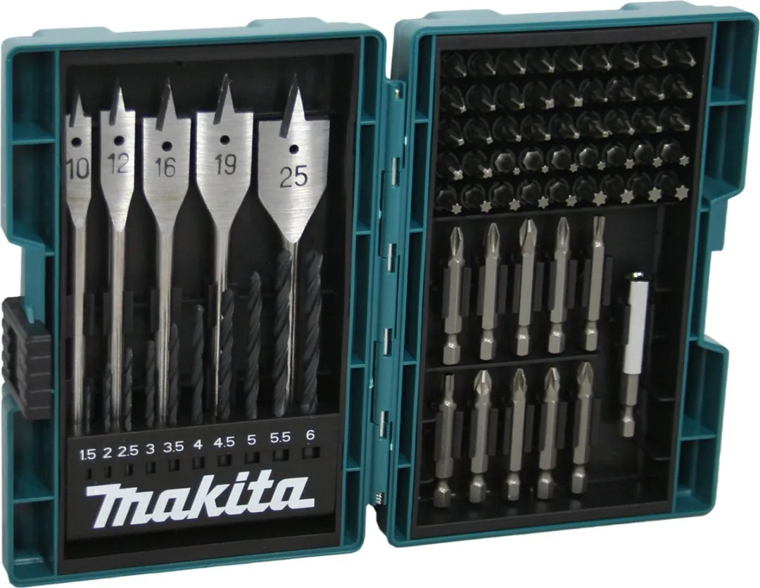 Makita B-50295 Boor/Bitset 34-delig - Metaal/Hout