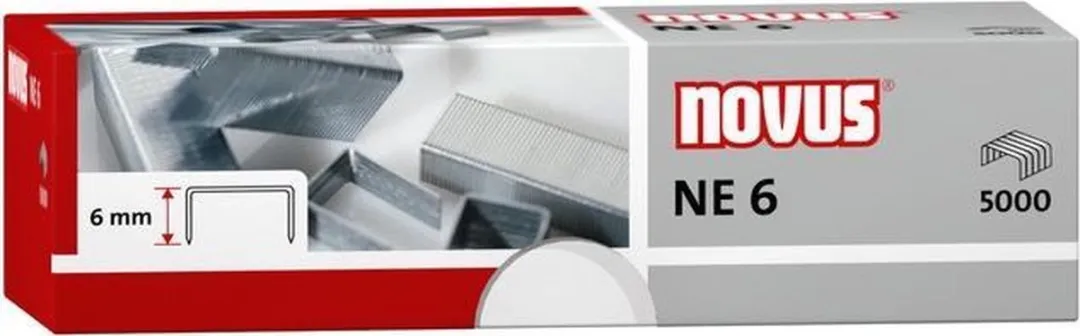 Novus NE 6 Nietjes - 5000 Stuks