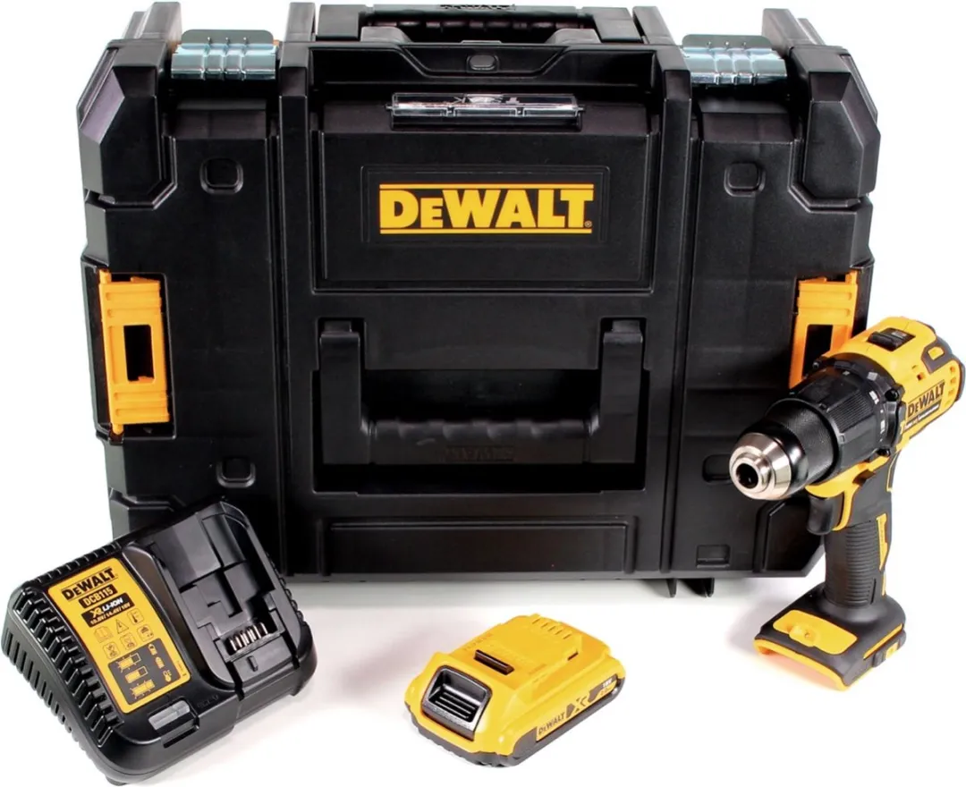 DeWalt DCD709D1T Klopboormachine 18V - 65Nm 13mm - 2000mAh - afbeelding 3 van 5