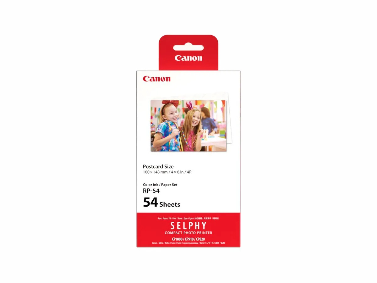 Canon RP-54 Origineel Inktpapierset - 54 Stuks 10x15cm