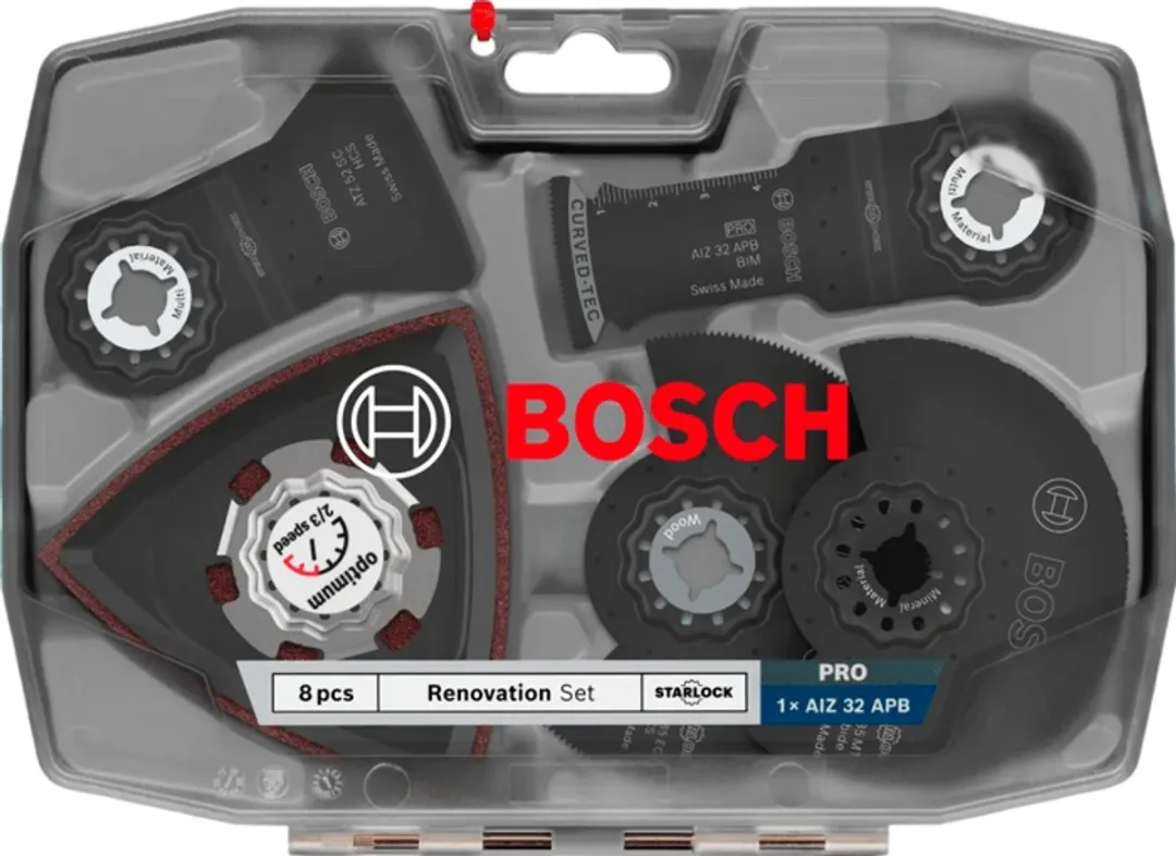 Bosch Professional Renovatiebladenset 8-delig