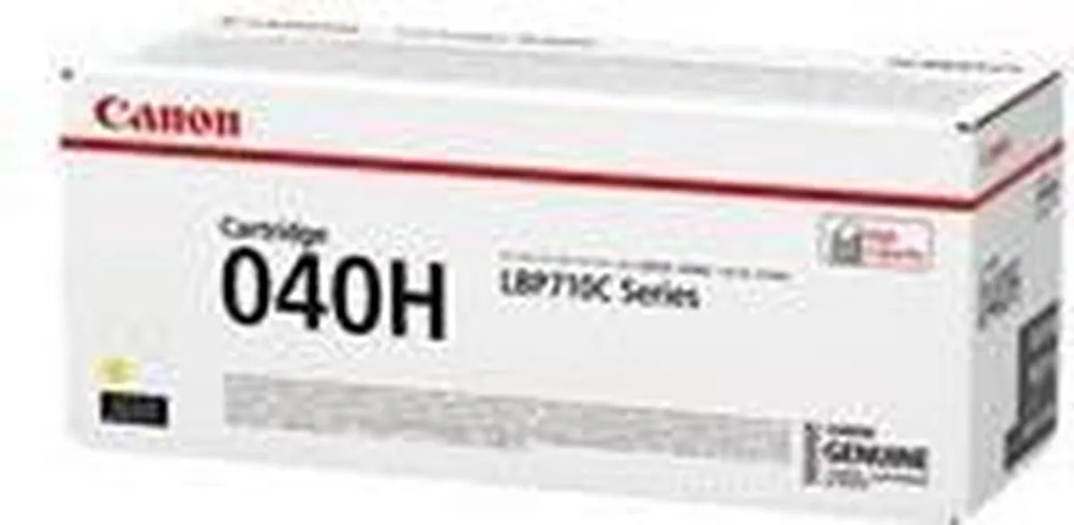Canon 040H Geel Tonercartridge - 10.000 pagina's