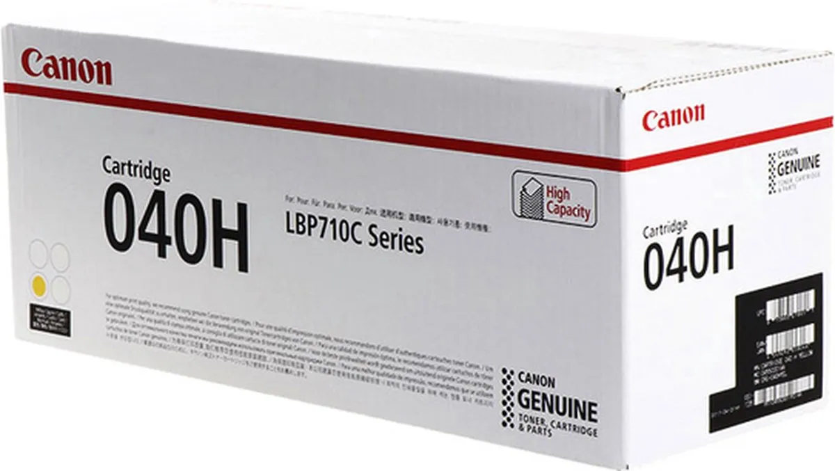Canon 040H Geel Tonercartridge - 10.000 pagina's