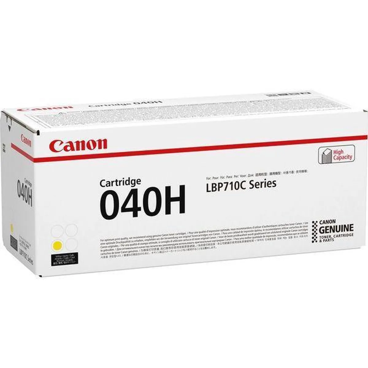 Canon 040H Geel Tonercartridge - 10.000 pagina's