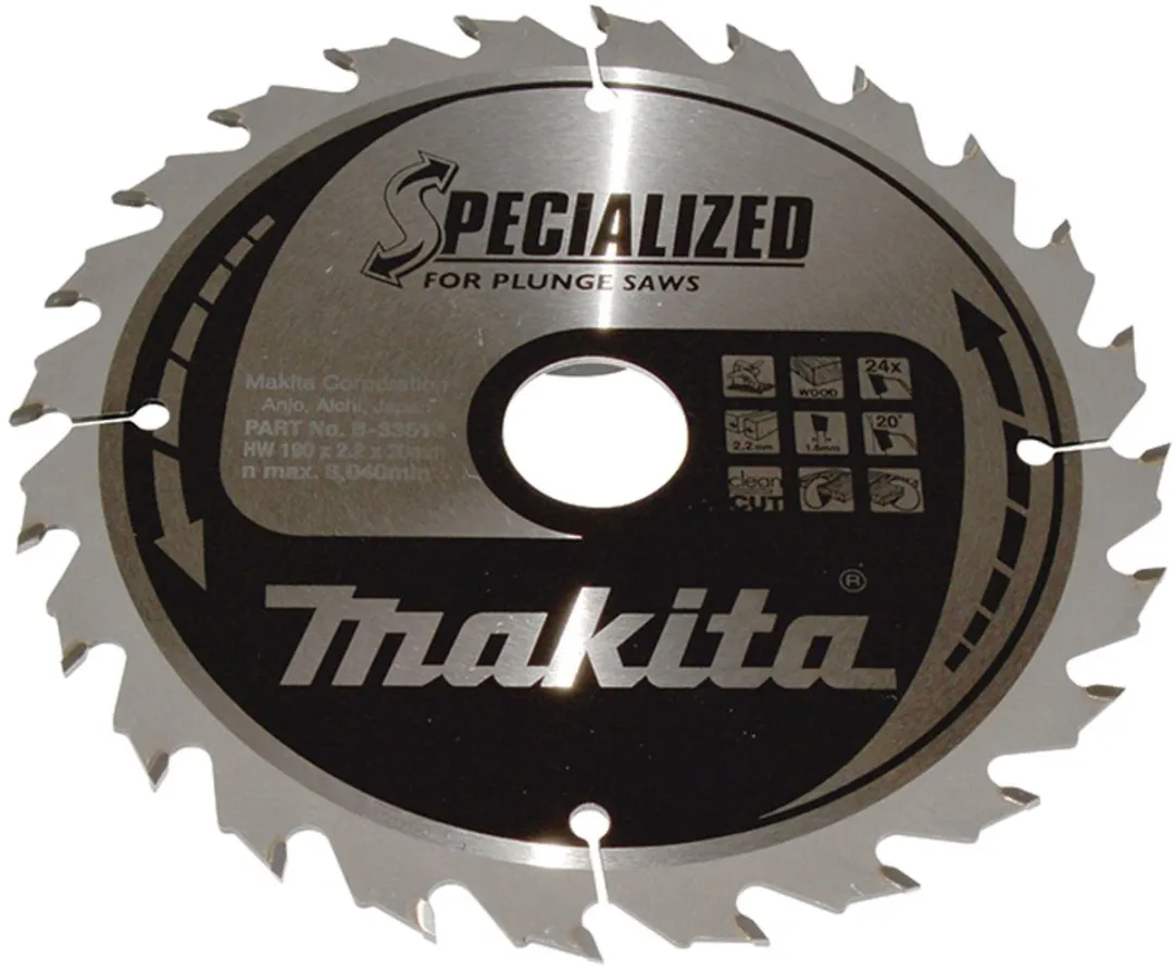 Makita B-33613 Zaagblad 190x30x24Z