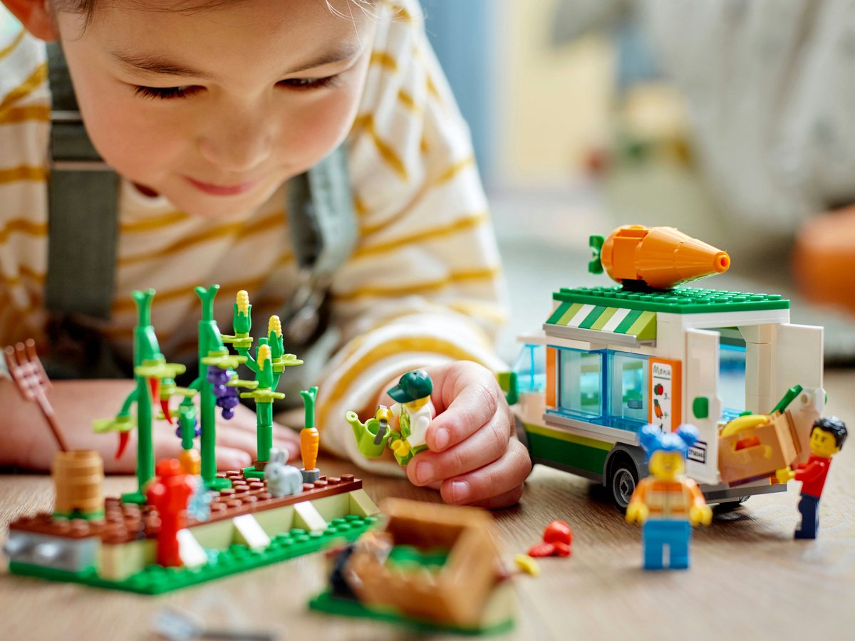 LEGO City Farm Boerenmarkt wagen - 60345