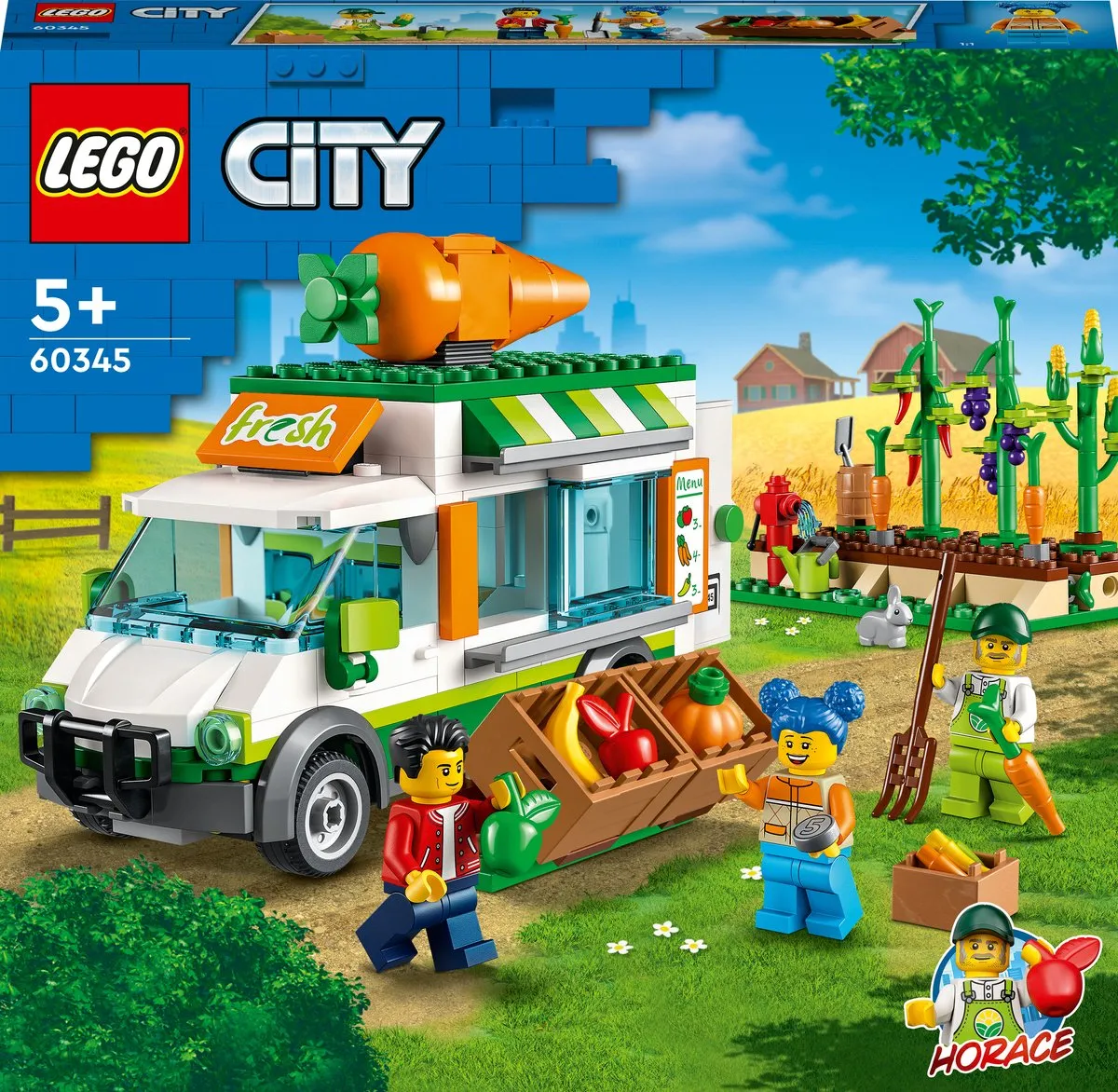 LEGO City Farm Boerenmarkt Wagen 60345
