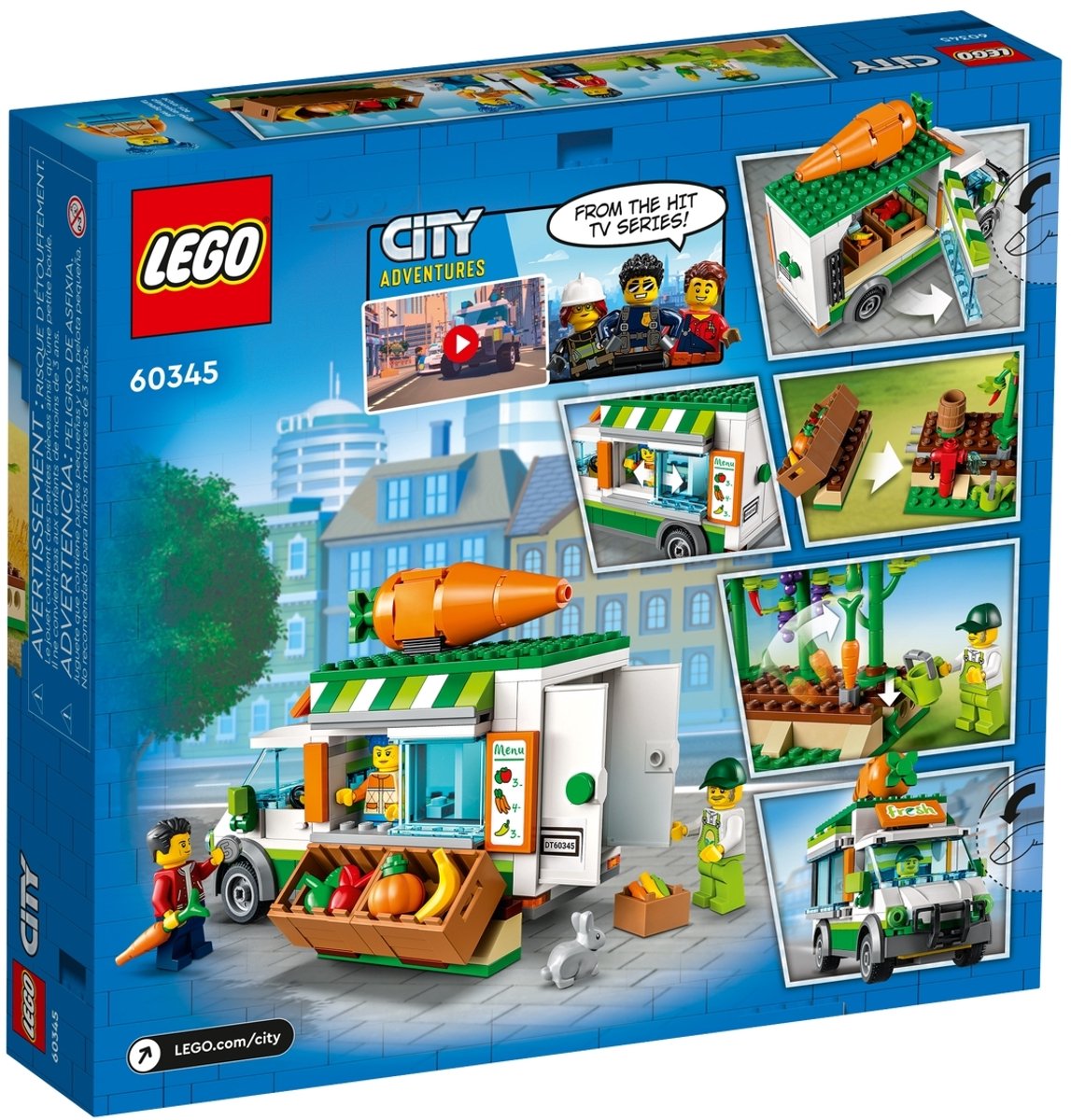 LEGO City Farm Boerenmarkt wagen - 60345