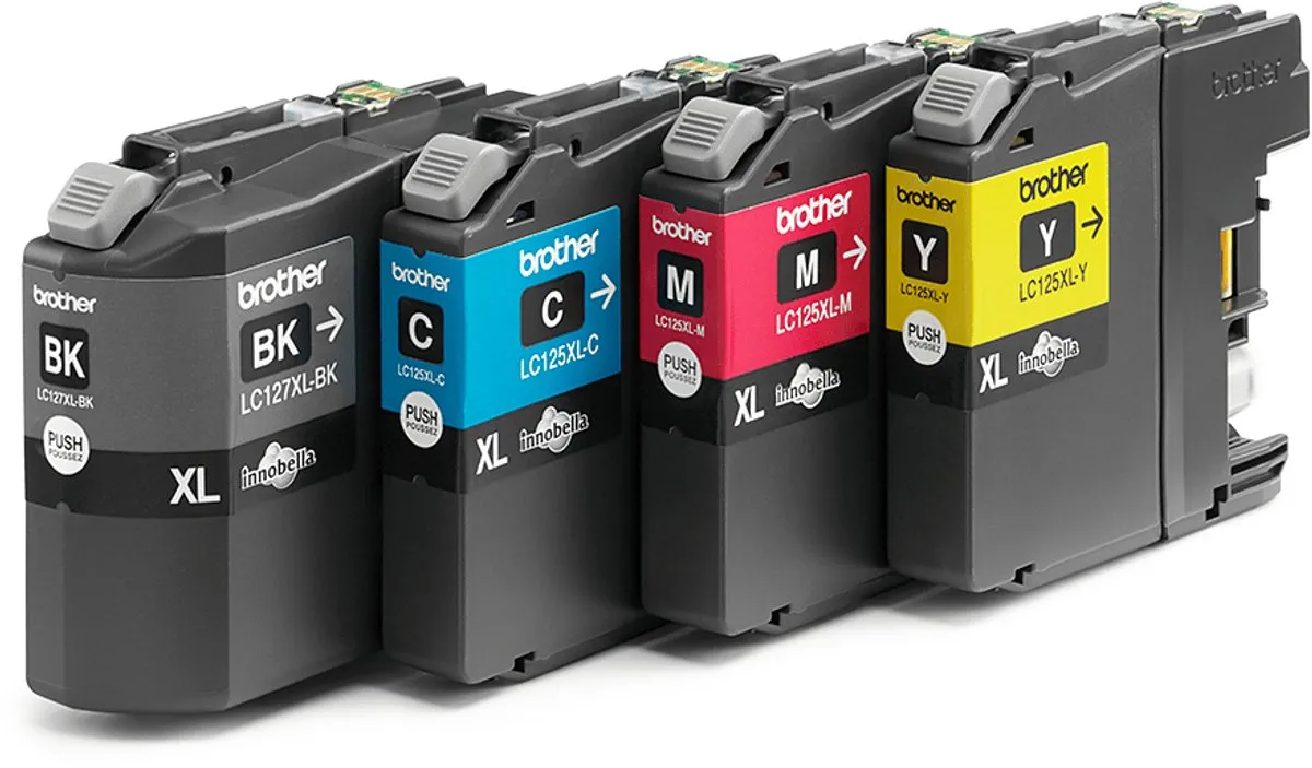 Brother LC-127XLVALBPDR Inktcartridge - 1200 Pagina's - Zwart