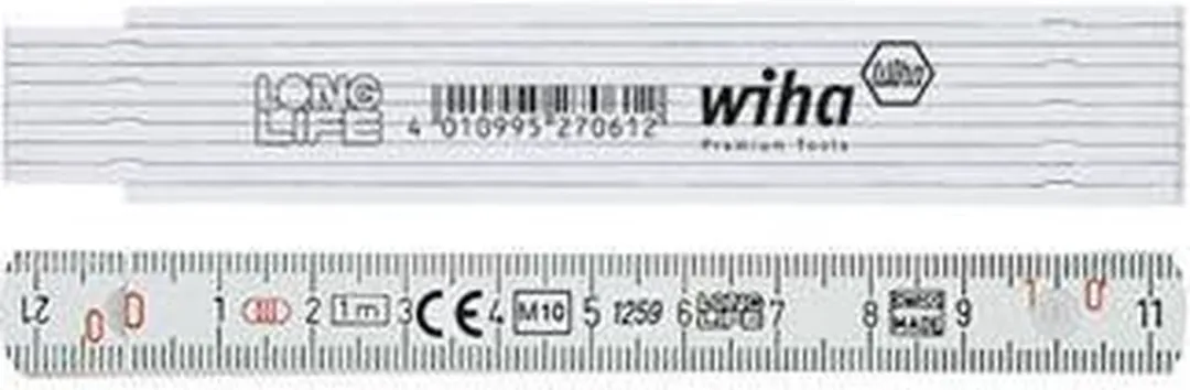Wiha 27061 Duimstok 1m - Geel